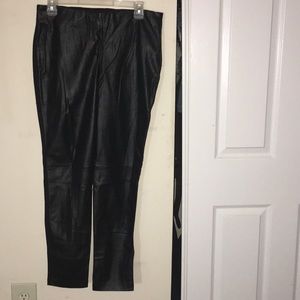 Leather pants